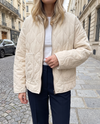 Women's High-Collar Jacket with Pockets