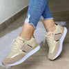 Women's Elegant Platform Lace-Up Sneaker