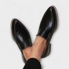 Women's Elegant Classic Black Loafers