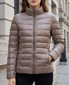 Women's Slim-Fit Short Down Puffer Jacket