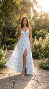 Women's Elegant Flowing Maxi Dress Summer