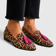 Women's Elegant Animal Print Loafers