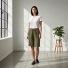 Women's Linen Cotton Shorts
